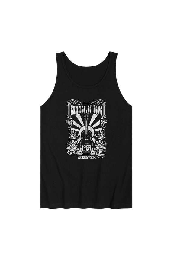 Woodstock - Summer Of Love - Men's Sleeveless Graphic Tank