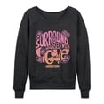thumbnail image 1 of Woodstock - Surround W Love - Women's French Terry Long Sleeve Pullover, 1 of 4