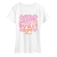 thumbnail image 1 of Woodstock - Surround W Love - Women's Short Sleeve Graphic T-Shirt, 1 of 4