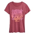 thumbnail image 1 of Woodstock - Surround W Love - Women's Short Sleeve Graphic T-Shirt, 1 of 4