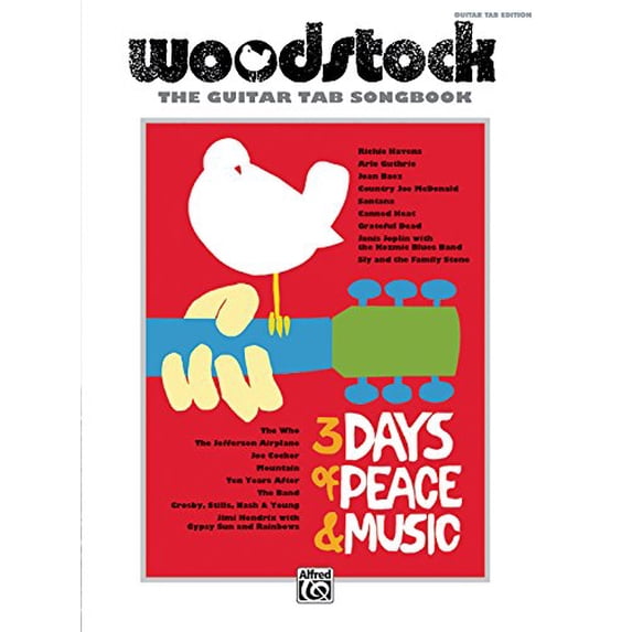 Pre-Owned Woodstock -- The Guitar Tab Songbook: Guitar Tab (Paperback) 0739060724 9780739060728
