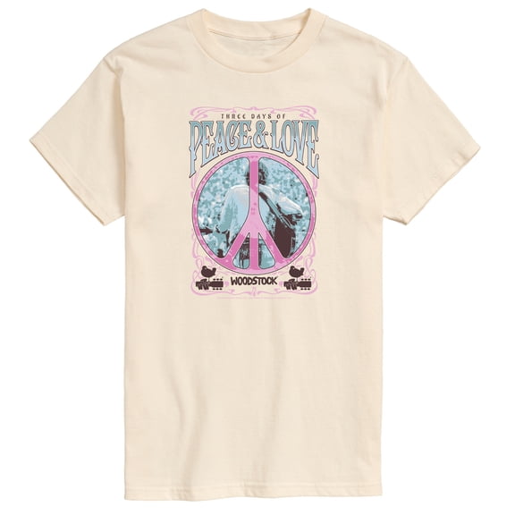 Woodstock - Three Days - Men's Short Sleeve Graphic T-Shirt
