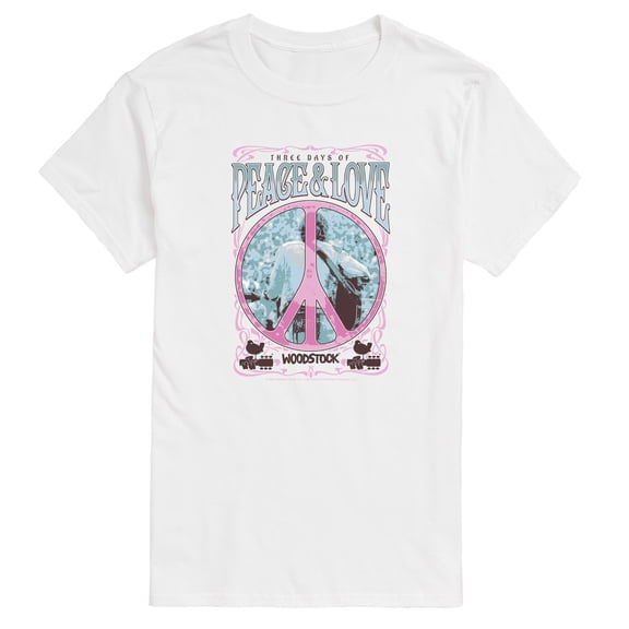 Woodstock - Three Days - Men's Short Sleeve Graphic T-Shirt