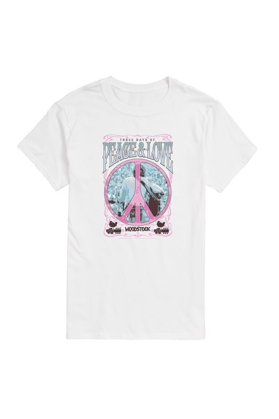 Woodstock - Three Days - Men's Short Sleeve Graphic T-Shirt
