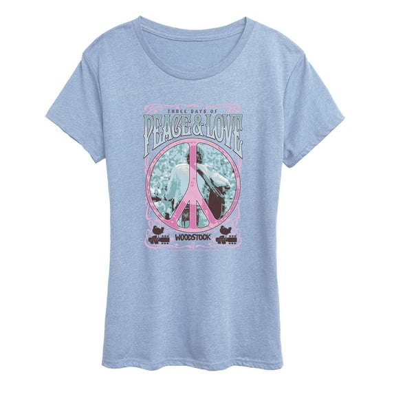 Woodstock - Three Days - Women's Short Sleeve Graphic T-Shirt