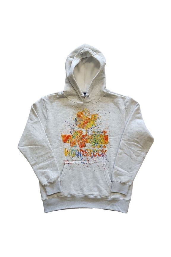 Woodstock Unisex Pullover Hoodie Sweatshirt Splatter (XX-Large)