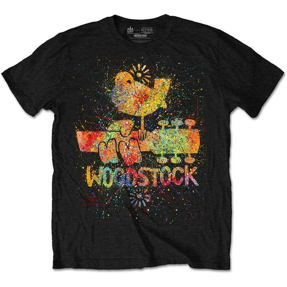 Woodstock Unisex T-Shirt Splatter (XX-Large)