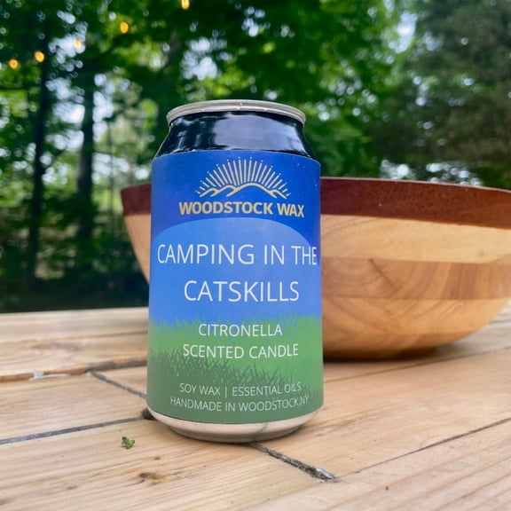 Woodstock Wax Scented Candle Can