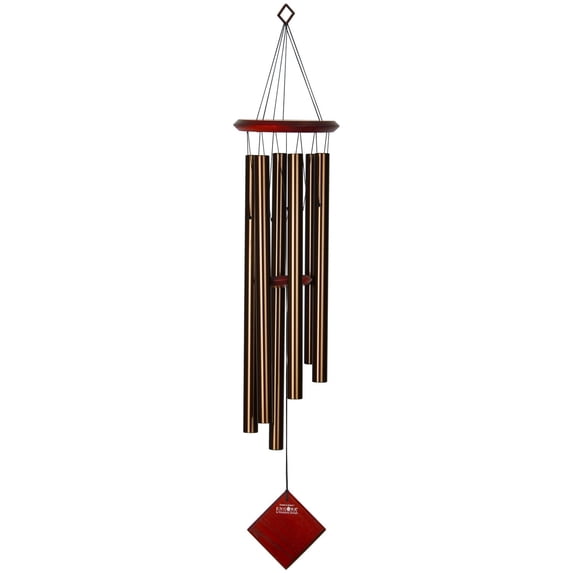 Woodstock Wind Chimes Encore® Collection, Chimes of Earth, 37'' Bronze Wind Chime DCB37