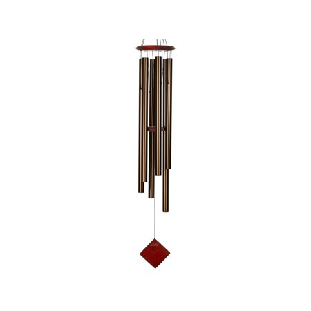 Woodstock Chimes of Neptune Wind Chime 54 Inch Bronze 6 Tubes