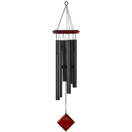 Woodstock Wind Chimes Encore® Collection, Chimes of Pluto, 27'' Black Wind Chime DCK27
