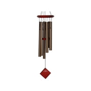 Woodstock Chimes of Pluto Wind Chime 27 Inch Bronze Aluminum 6 Tubes