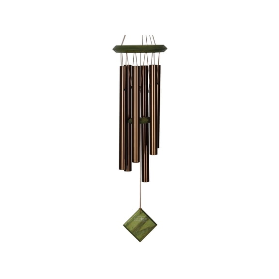 Woodstock Chimes of Pluto Wind Chime 27 Inch Bronze Ash 6 Tubes