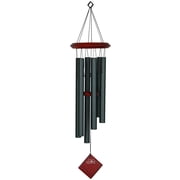 Woodstock Wind Chimes Encore® Collection, Chimes of Pluto, 27'' Green Wind Chime DCE27