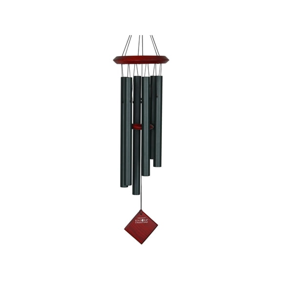 Woodstock Chimes of Pluto Wind Chime 27 Inch Satin Green