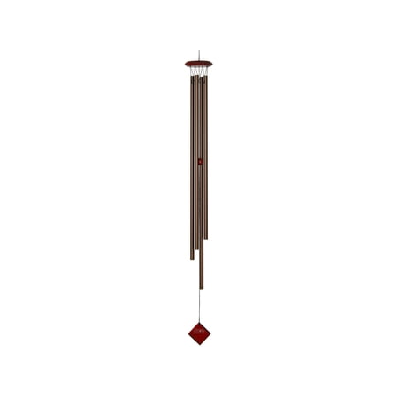 Woodstock Chimes of Saturn Wind Chime 47 Inch Bronze Ash 4 Tubes