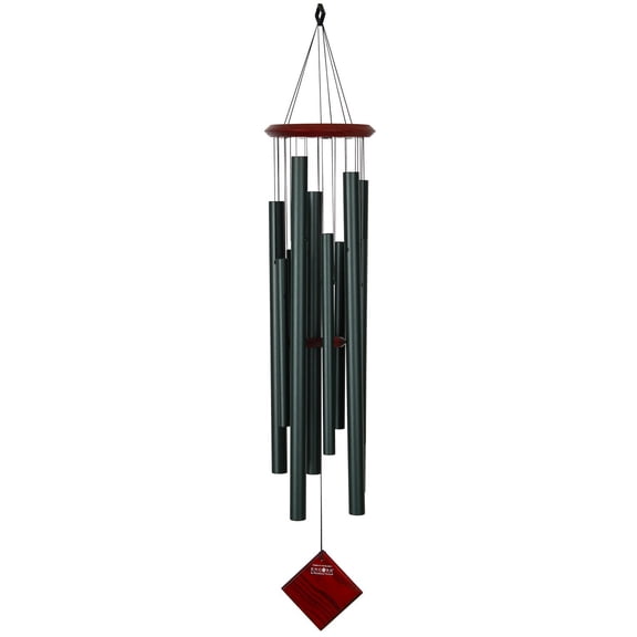 Woodstock Wind Chimes Encore Collection, Chimes of the Eclipse, 40'' Green Wind Chime DCE40