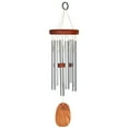 thumbnail image 1 of Woodstock Wind Chimes Signature Collection, Amazing Grace Chime, Small 16'' Silver Wind Chime AGSS, 1 of 9