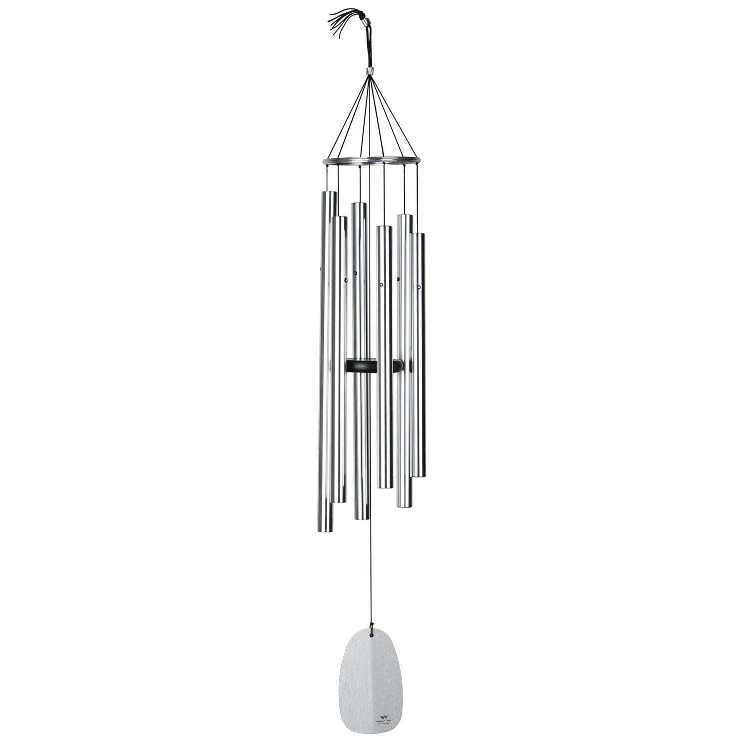 Silver Aluminum 44-Inch Bells of Paradise Wind Chime