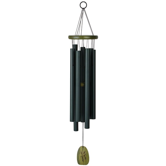 Woodstock Wind Chimes Signature Collection, Chimes of Bavaria, 28'' Green Wind Chime CBS