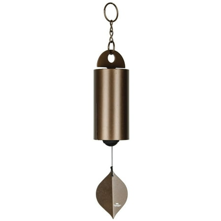 Woodstock Wind Chimes Signature Collection, Heroic Windbell, Medium, 24'' Antique Copper Wind Bell HWMC