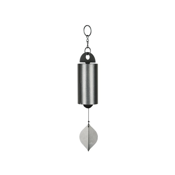 Woodstock Noteworthy Collection Garden Bell 24 Inch Antique Silver Ash
