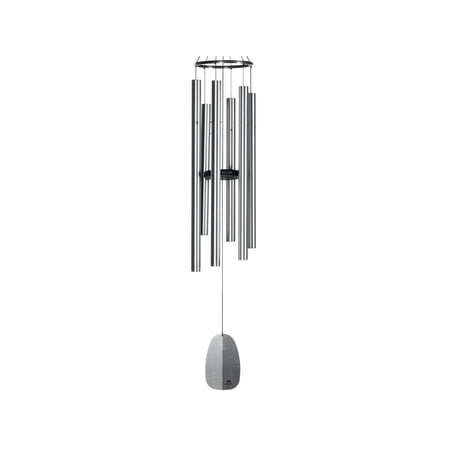 Woodstock Windsinger Chimes of Orpheus Wind Chime 54 Inch Silver