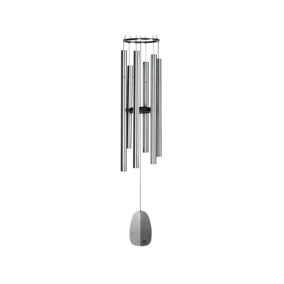 Woodstock Windsinger Chimes of Orpheus Wind Chime 54 Inch Silver