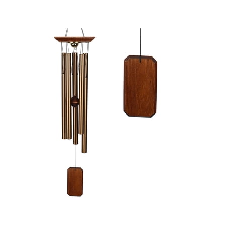Woodstock Memorial Chimes Wind Chime 36 Inch Bronze Ash 5 Tubes