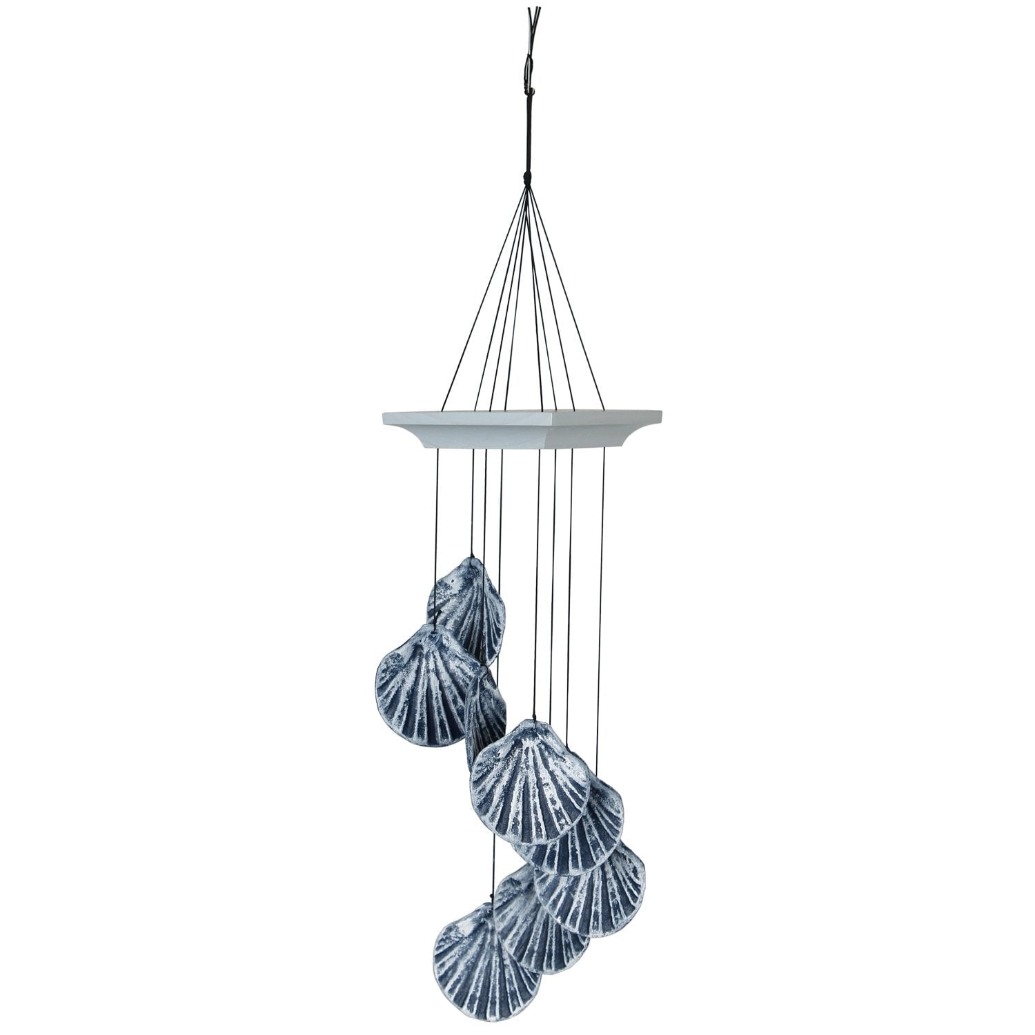 Campanello Vento Giapponese Furin In Ferro Bronzo - Blu, Decorazione Per Casa, Balcone O Giardino - Foto 6