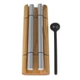 thumbnail image 1 of Woodstock Wind Chimes Signature Collection, Woodstock Zenergy Chime Meditation 1.5'' Silver Chime ZENERGY2, 1 of 7