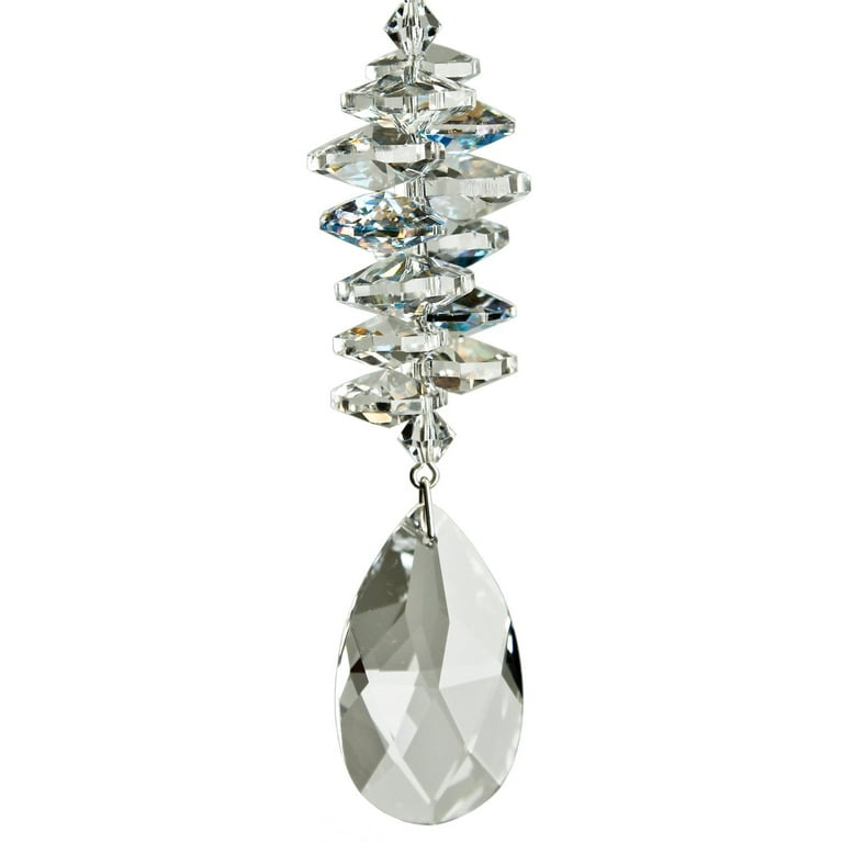 CCIA Crystal Ice Cascade Suncatcher- Almond CCIA Crystal Ice Cascade Suncatcher- Almond