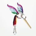 thumbnail image 1 of Woodstock Wind Chimes Woodstock Rainbow Makers Collection, Fantasy Glass, 4'' Hummingbird Summer Rainbow Crystal Suncatcher CHRAI, 1 of 6