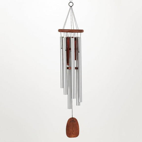 Woodstock Wind Chimes for Outside, Outdoor Decor, Garden and Patio Decor Singing in The Rain Chime, Large (37'') Wind Chime (RAINL)