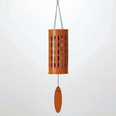 Woodstock Windchimes Aloha Chime Summer Marigold, Wind Chimes For Outside, Wind Chimes For Garden, Patio, and Outdoor Décor, 28"L