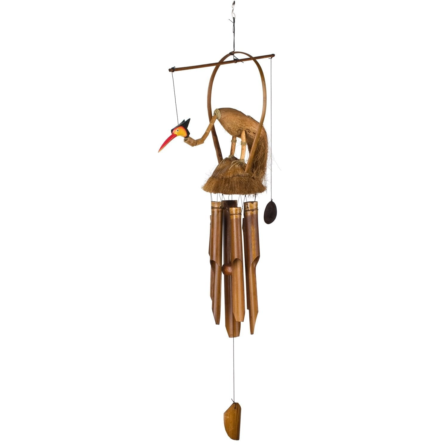 Woodstock Windchimes Animal Chimes Gilbert Gooney, Wind Chimes For Outside, Wind Chimes For Garden, Patio, and Outdoor Décor, 37"L