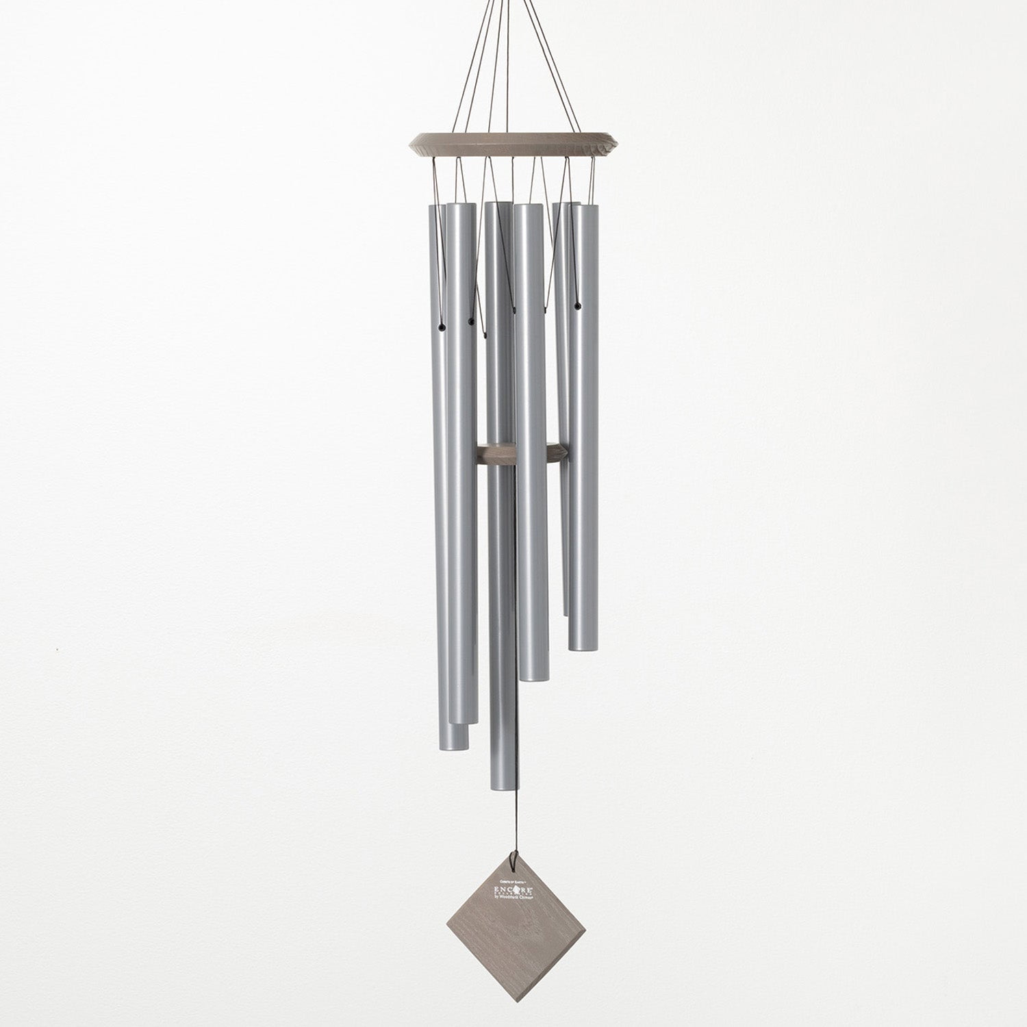 Harbor Gray 37" Metal Wind Chime for Outdoor Decor