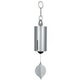 thumbnail image 1 of Woodstock Chimes Wind chimes Heroic Windbell Harbor Gray Size: 6 inchL x 6 inchW x 40 inchH., 1 of 7