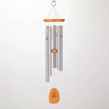 Woodstock Windchimes Reflections Cardinal, Wind Chimes For Outside, Wind Chimes For Garden, Patio, and Outdoor Décor, 25"L