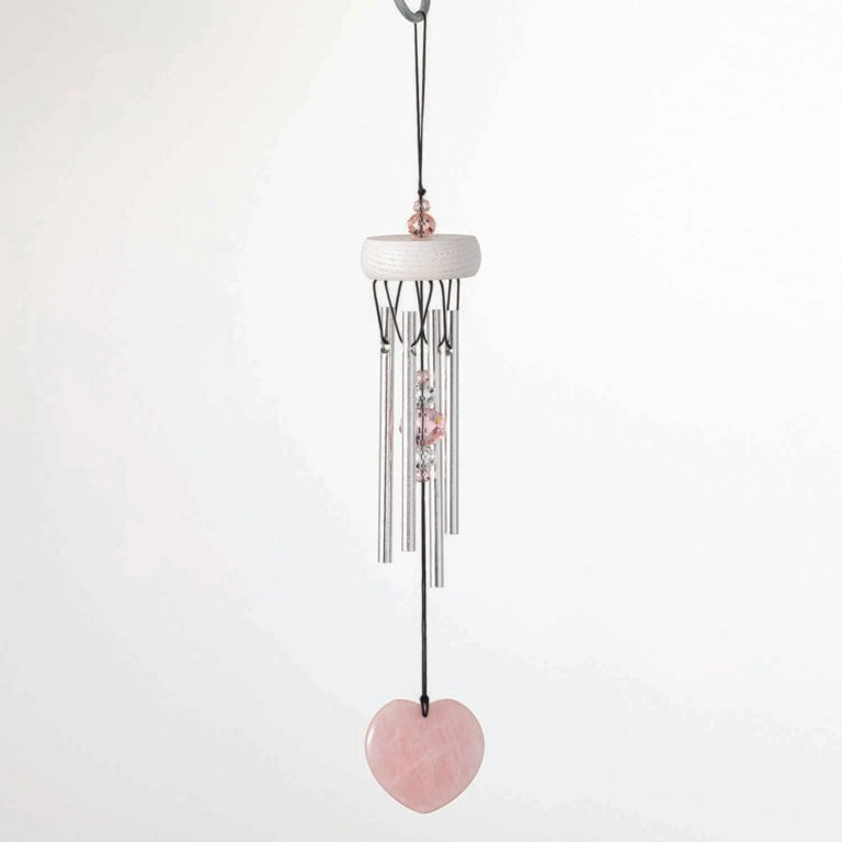 rose quartz windchime - small rose quartz windchime - small