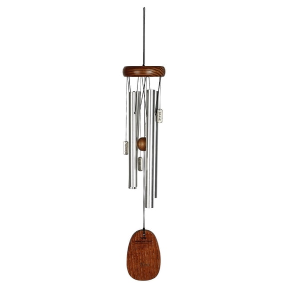 Woodstock Windchimes Woodstock Charm Chime Hero, Wind Chimes For Outside, Wind Chimes For Garden, Patio, and Outdoor Décor, 16"L
