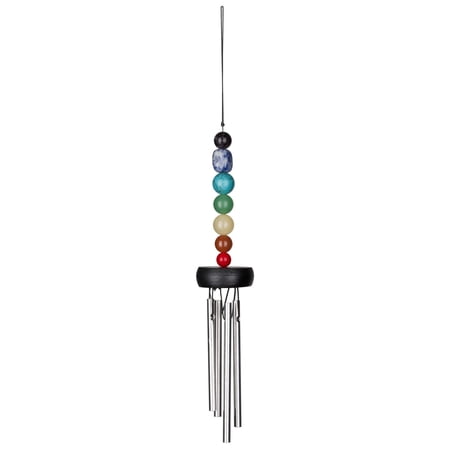 Woodstock Windchimes Woodstock Pocket Chakra Chime, Wind Chimes For Outside, Wind Chimes For Garden, Patio, and Outdoor Décor, 11"L