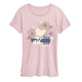 thumbnail image 1 of Woodstock - Woodstock Botanical - Women's Short Sleeve Graphic T-Shirt, 1 of 3