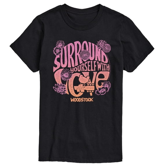 Woodstock - Woostock Surround Love - Men's Short Sleeve Graphic T-Shirt