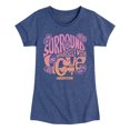 thumbnail image 1 of Woodstock - Youth Girls Short Sleeve T-Shirt Fitted Short Sleeve Graphic T-Shirt, 1 of 4