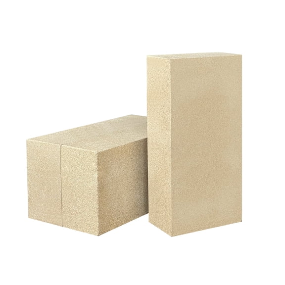 Woodstove Firebricks, Size 9″ x 4-1/2″ x 2-1/2″, 3-Pack, Upgrade Fire Bricks Replacement for Wood Stoves and Fireplaces