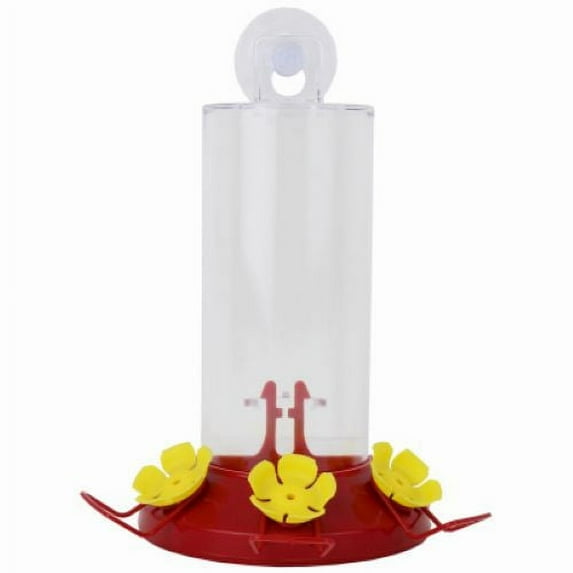 Woodstream 217 8 oz Capacity Window Mount Hummingbird Feeder - Quantity of 6