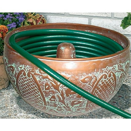 Woodstream Coropration HHRLEF Embossed Leaf Copper Hose Holder
