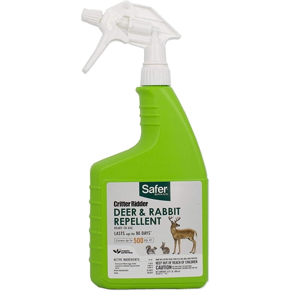 Woodstream Critter Ridder Deer & Rabbits & Squirrels Repellent, 32 oz