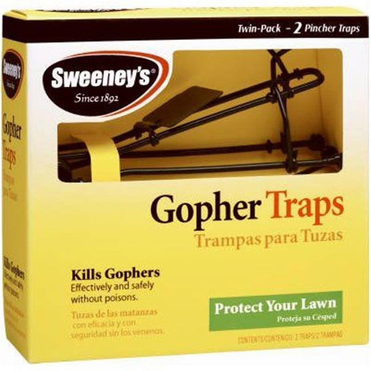 Woodstream Gopher Traps, Pack of 2